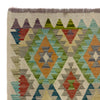 Hand Woven Wool Kelim Runner 2' 7" x 9' 11" ft / 78 x 301 cm - No. R38675