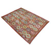 Handmade Turkish Design Wool Kilim 6' 11" x 9' 7" ft / 212 x 293 cm - No. R38683