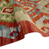 Handmade Turkish Design Wool Kilim 6' 11" x 9' 7" ft / 212 x 293 cm - No. R38683