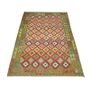 Hand Knotted Flatweave Kilim 6' 7" x 9' 9" ft / 201 x 296 cm - No. R38685