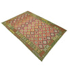 Hand Knotted Flatweave Kilim 6' 7" x 9' 9" ft / 201 x 296 cm - No. R38685