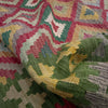Hand Knotted Flatweave Kilim 6' 7" x 9' 9" ft / 201 x 296 cm - No. R38685