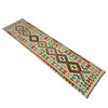 Hand Knotted Flatweave Kilim Runner 2' 7" x 9' 9" ft / 79 x 297 cm - No. R38686
