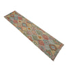 Handmade Vegetable Kelim Runner 3' 0" x 13' 0" ft / 92 x 395 cm - No. R38687