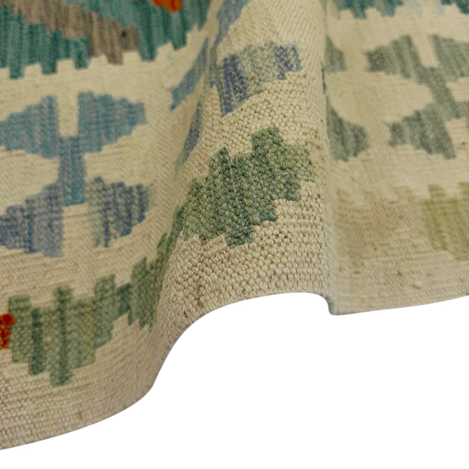Handmade Vegetable Kelim 6' 8" x 9' 8" ft / 202 x 295 cm - No. R38689