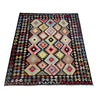 Handmade Afghan Vegetable Kilim 6' 2" x 9' 4" ft / 189 x 284 cm - No. R38690