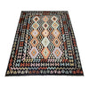 Handmade Turkish Design Wool Kilim 6' 7" x 9' 10" ft / 200 x 299 cm - No. R38693