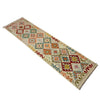 Handmade Afghan Vegetable Kilim Runner 2' 6" x 9' 9" ft / 76 x 298 cm - No. R38694