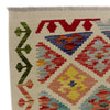Hand Woven Wool Kelim Runner 2' 8" x 9' 5" ft / 82 x 287 cm - No. R38695