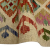 Hand Woven Wool Kelim Runner 2' 8" x 9' 5" ft / 82 x 287 cm - No. R38695