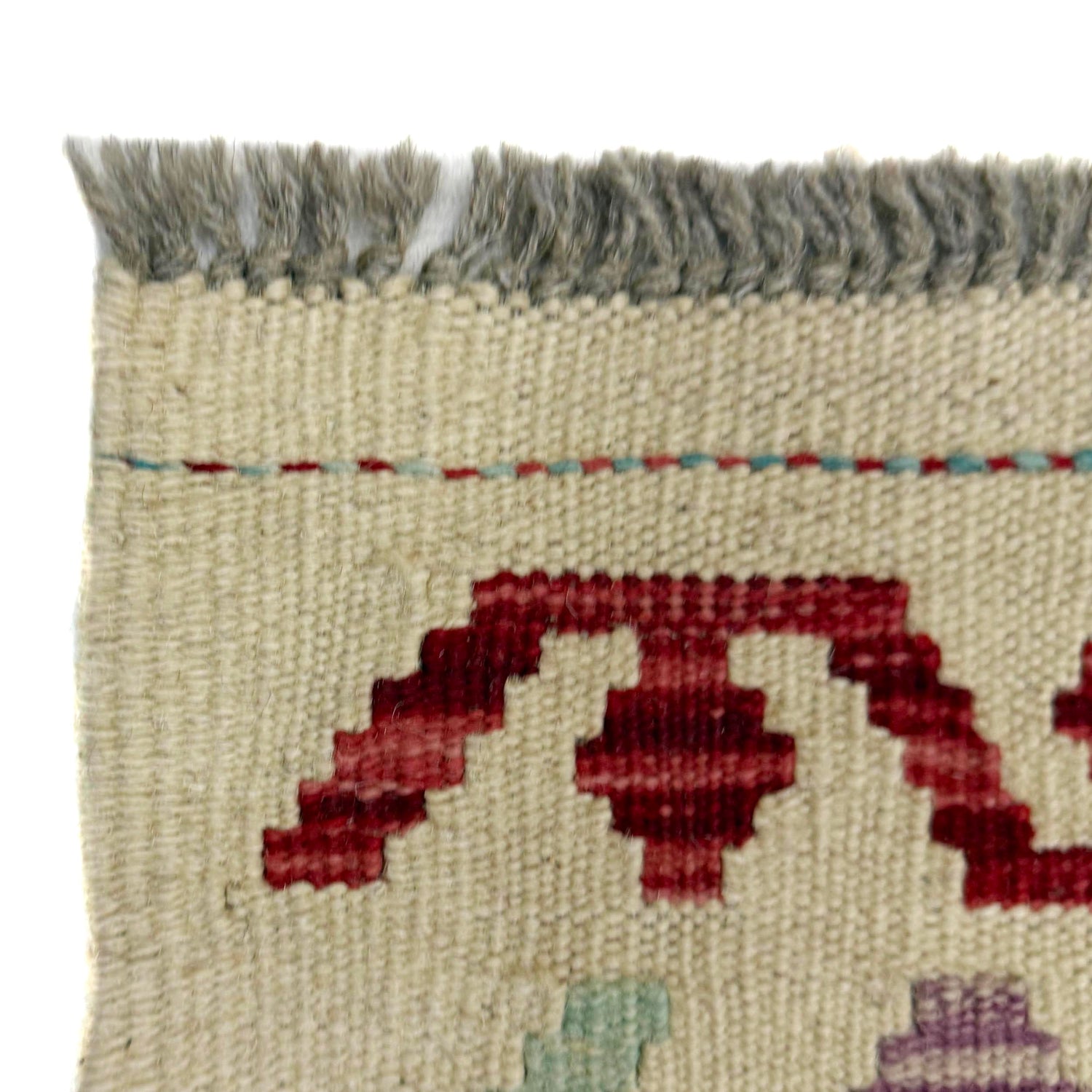Handmade Afghan Vegetable Kilim Runner 2' 8" x 9' 9" ft / 81 x 297 cm - No. R38696