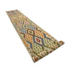 Hand Woven Wool Kelim Runner 2' 10" x 16' 2" ft / 86 x 493 cm - No. R38697