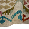 Hand Woven Wool Kelim Runner 2' 10" x 16' 2" ft / 86 x 493 cm - No. R38697