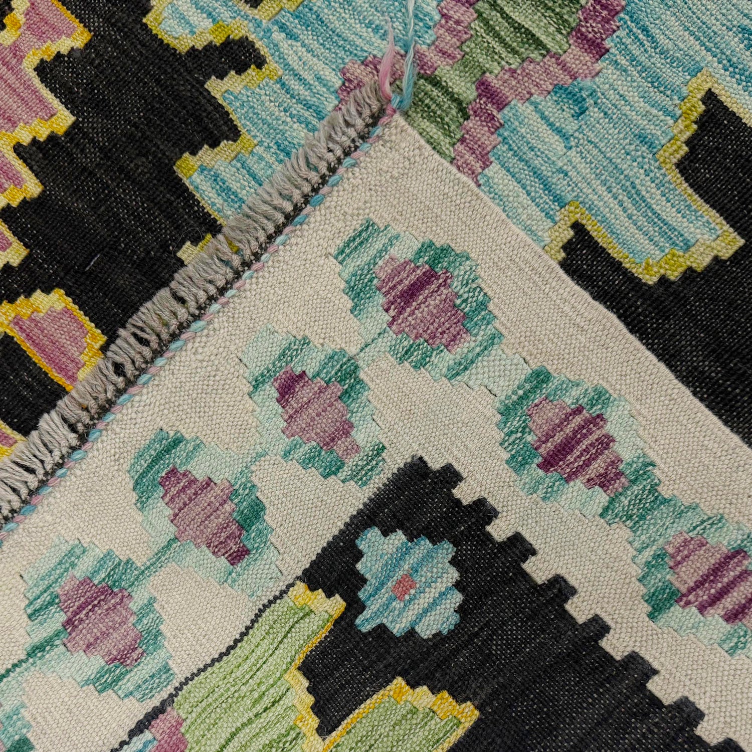 Medium Size Chobi Kilim 6' 8" x 9' 9" ft / 202 x 296 cm - No. R38699