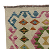 Hand Knotted Afghan Style Kilim Runner 2' 4" x 7' 10" ft / 71 x 240 cm - No. R38700