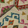Hand Knotted Afghan Style Kilim Runner 2' 4" x 7' 10" ft / 71 x 240 cm - No. R38700
