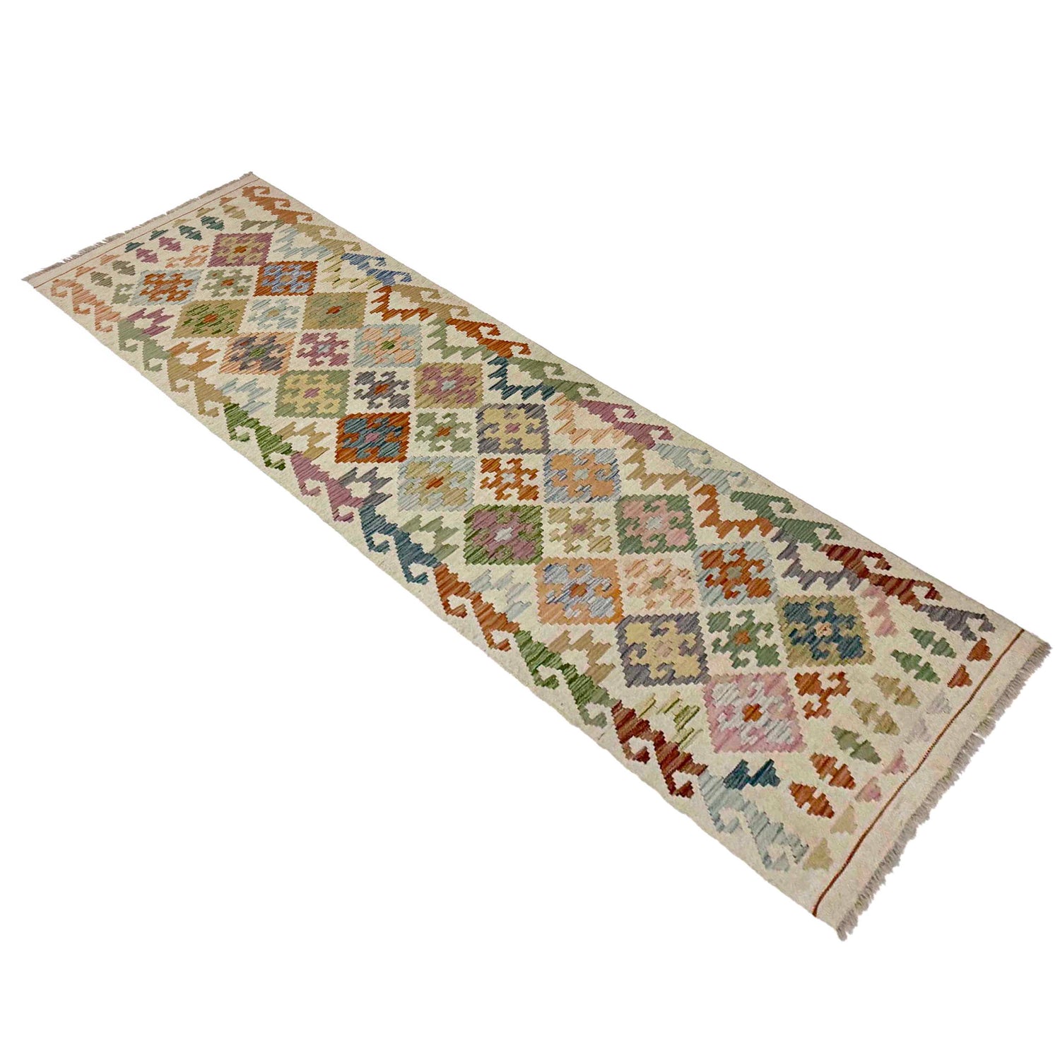 Long Chobi Kilim Runner 2' 10" x 9' 4" ft / 86 x 284 cm - No. R38704