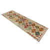 Hand Knotted Flatweave Kilim Runner 2' 10" x 9' 5" ft / 86 x 287 cm - No. R38705