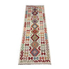 Handmade Turkish Design Wool Kilim Runner 2' 9" x 9' 7" ft / 83 x 293 cm - No. R38706