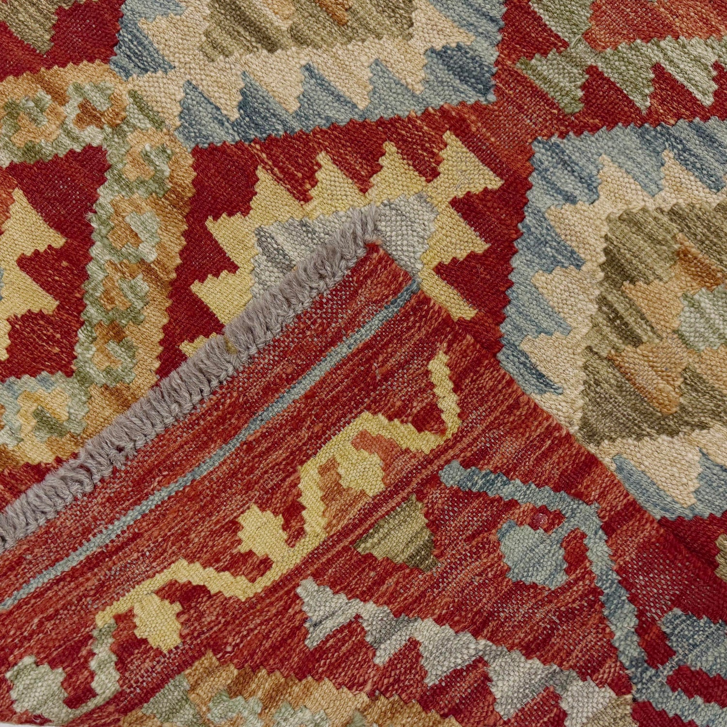 Hand Knotted Flatweave Kilim Runner 2' 9" x 9' 1" ft / 85 x 278 cm - No. R38708