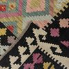 Multi Color ful Flat-Weave Wool Kilim 6' 11" x 9' 7" ft / 211 x 292 cm - No. R38713