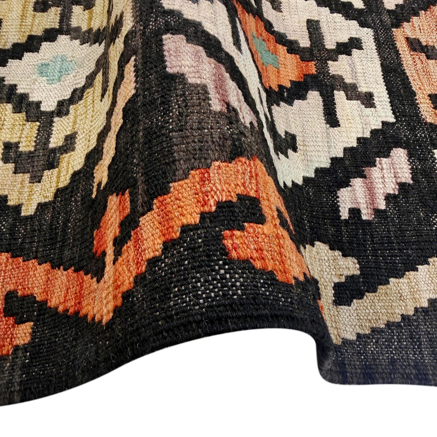 Handmade Vegetable Kilim 6' 4" x 9' 9" ft / 192 x 297 cm - No. R38714