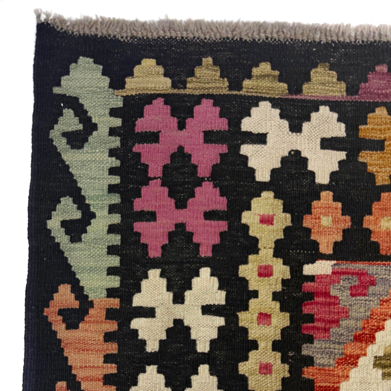 Handmade Vegetable Kelim 6' 11" x 10' 0" ft / 210 x 305 cm - No. R38715