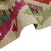 Handmade Afghan Vegetable Kilim Runner 2' 6" x 9' 6" ft / 77 x 290 cm - No. R38720