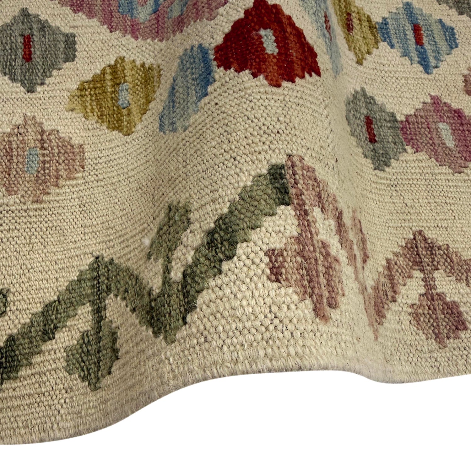 Handmade Vegetable Kilim Runner 2' 8" x 9' 9" ft / 81 x 298 cm - No. R38722