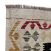 Hand Made Afghan Kilim 6' 4" x 9' 7" ft / 194 x 292 cm - No. R38725