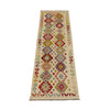 Handmade Turkish Design Wool Kilim Runner 2' 6" x 9' 7" ft / 76 x 291 cm - No. R38728