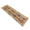 Handmade Turkish Design Wool Kilim Runner 2' 6" x 9' 7" ft / 76 x 291 cm - No. R38728