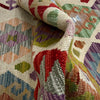 Handmade Turkish Design Wool Kilim Runner 2' 6" x 9' 7" ft / 76 x 291 cm - No. R38728
