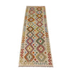 Hand Knotted Flatweave Kilim Runner 2' 7" x 9' 8" ft / 79 x 294 cm - No. R38731