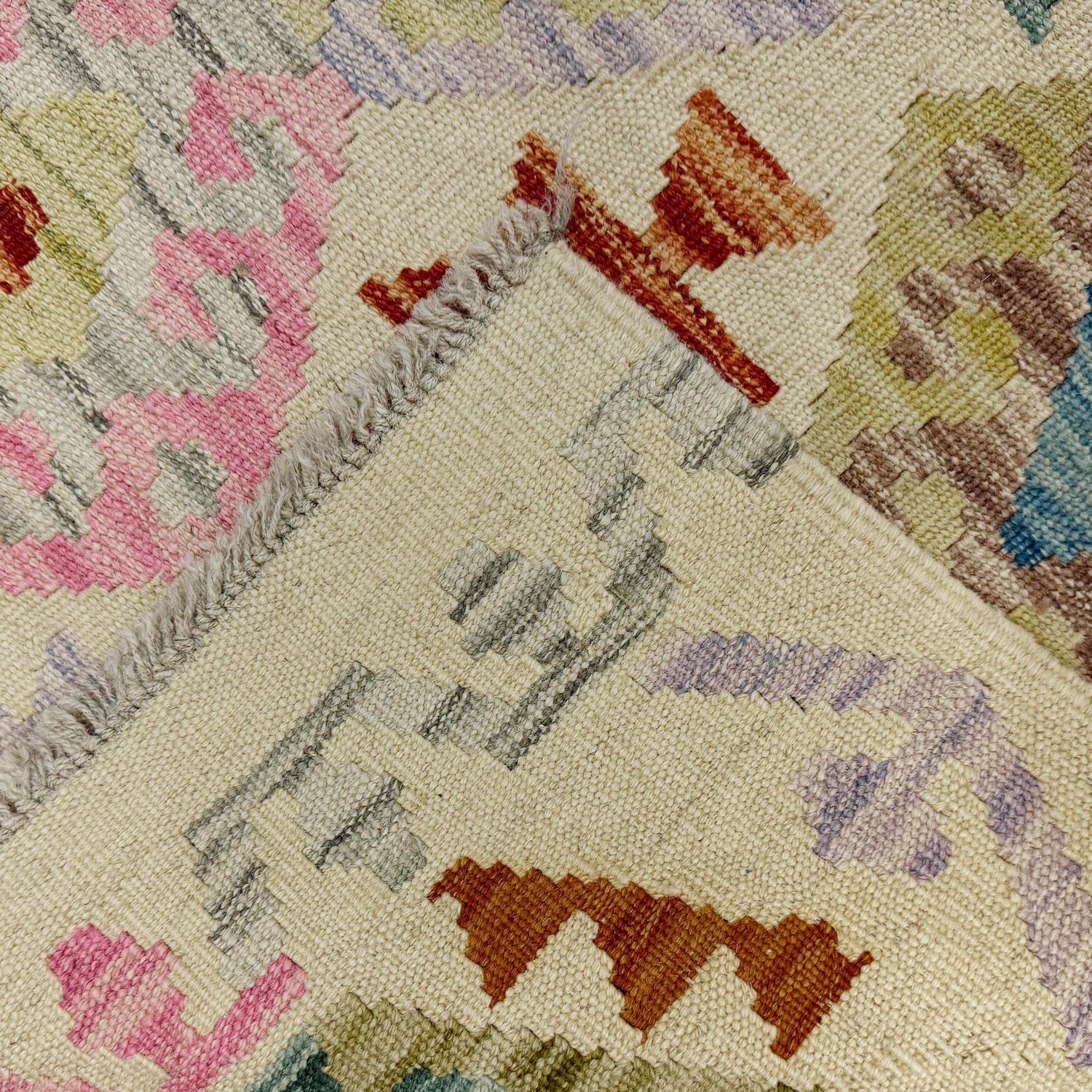 Long Kilim Runner 2' 7" x 9' 4" ft / 79 x 285 cm - No. R38735