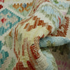 Multi Color ful Flat-Weave Wool Kilim Runner 2' 9" x 9' 6" ft / 85 x 290 cm - No. R38736