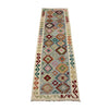 Handmade Vegetable Kilim Runner 2' 6" x 10' 2" ft / 77 x 309 cm - No. R38737