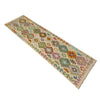 Hand Woven Wool Kelim Runner 2' 7" x 9' 5" ft / 79 x 288 cm - No. R38740