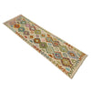 Hand Woven Wool Kelim Runner 2' 7" x 9' 5" ft / 79 x 288 cm - No. R38740