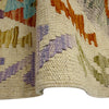 Hand Woven Wool Kelim Runner 2' 7" x 9' 5" ft / 79 x 288 cm - No. R38740