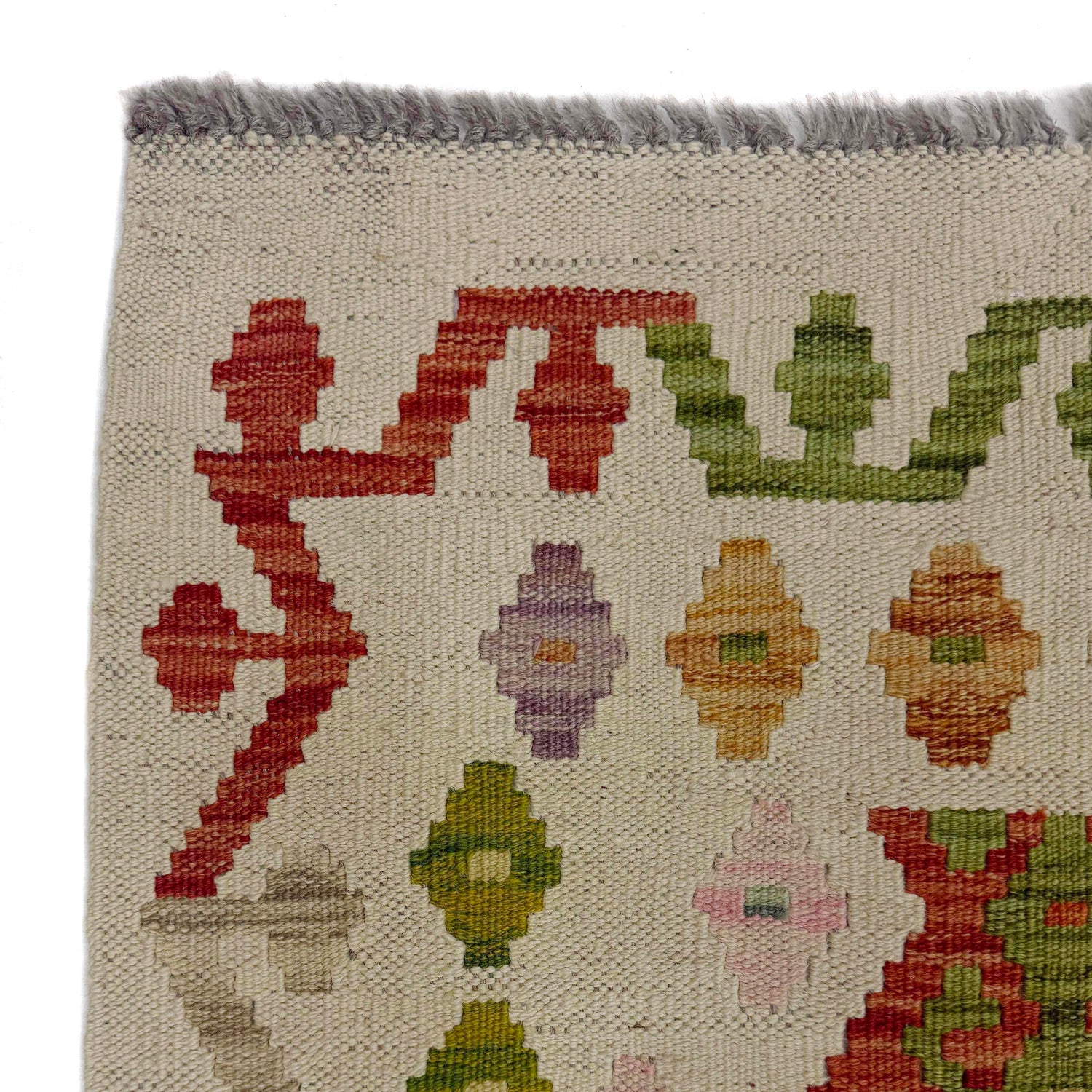 Handmade Vegetable Kilim Runner 2' 3" x 6' 3" ft / 69 x 190 cm - No. R38742