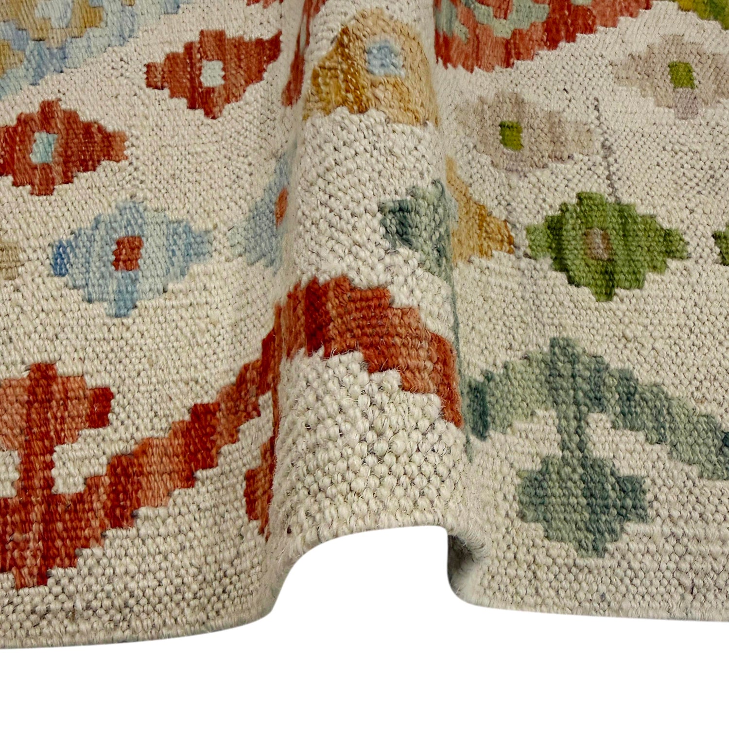 Handmade Vegetable Kilim Runner 2' 3" x 6' 3" ft / 69 x 190 cm - No. R38742