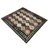 Hand Knotted Afghan Style Kilim 6' 9" x 9' 5" ft / 205 x 288 cm - No. R38744