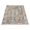 Hand Woven Wool Kelim 7' 0" x 9' 9" ft / 214 x 297 cm - No. R38746