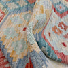 Hand Woven Wool Kelim 7' 0" x 9' 9" ft / 214 x 297 cm - No. R38746