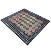 Handmade Afghan Vegetable Kilim 6' 8" x 9' 6" ft / 203 x 290 cm - No. R38750