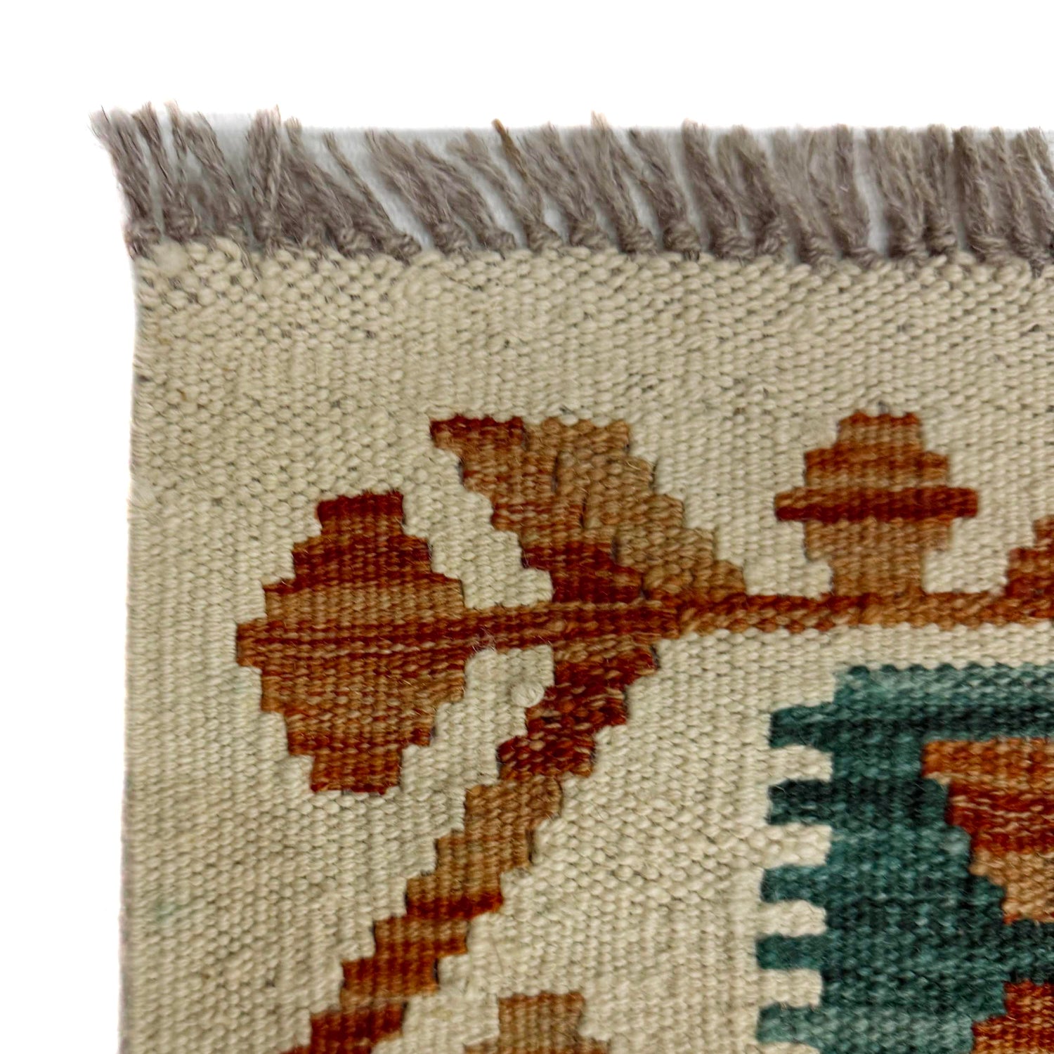 Handmade Afghan Vegetable Kilim 8' 1" x 10' 0" ft / 246 x 306 cm - No. R38773