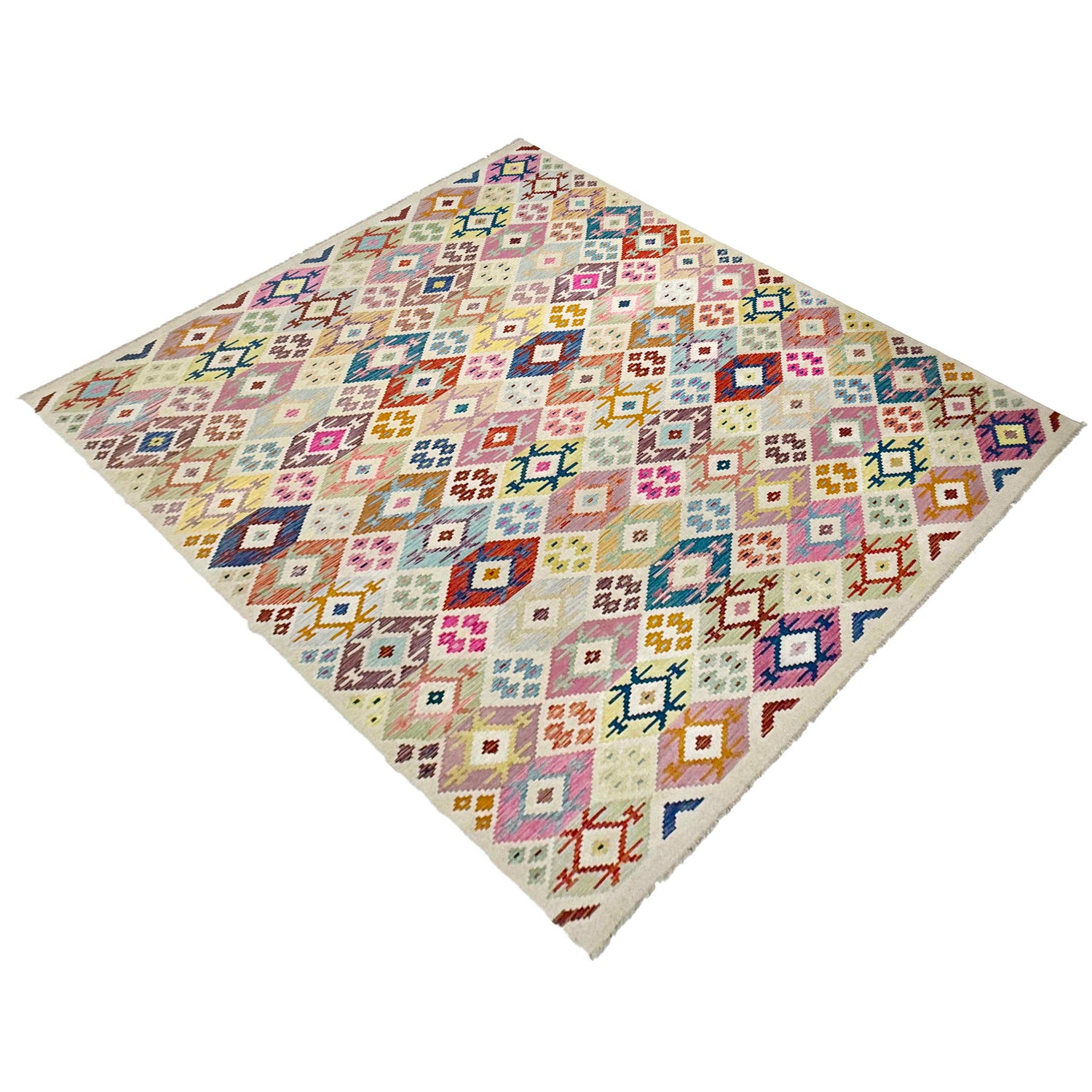 Large Size Chobi Kilim 8' 0" x 11' 5" ft / 245 x 347 cm - No. R38775