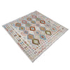 Hand Made Afghan Kilim 8' 5" x 9' 7" ft / 257 x 293 cm - No. R38776