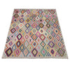Multi Color ful Flat-Weave Wool Kilim 8' 2" x 9' 10" ft / 250 x 300 cm - No. R38777